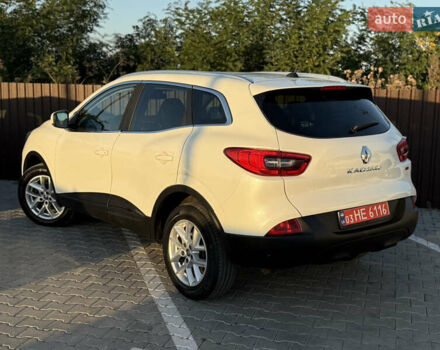 Белый Рено Kadjar, объемом двигателя 1.5 л и пробегом 219 тыс. км за 17250 $, фото 16 на Automoto.ua