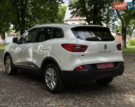 Белый Рено Kadjar, объемом двигателя 1.5 л и пробегом 182 тыс. км за 15500 $, фото 24 на Automoto.ua