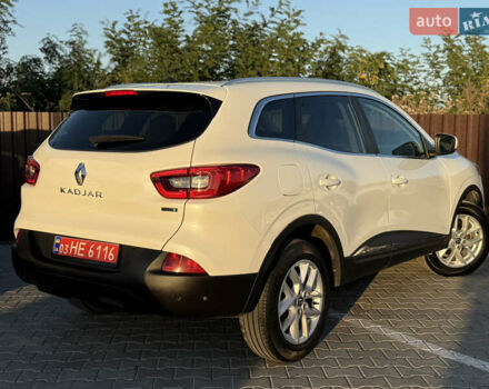 Белый Рено Kadjar, объемом двигателя 1.5 л и пробегом 219 тыс. км за 16600 $, фото 14 на Automoto.ua