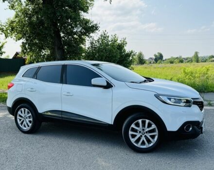 Белый Рено Kadjar, объемом двигателя 1.6 л и пробегом 67 тыс. км за 17200 $, фото 1 на Automoto.ua