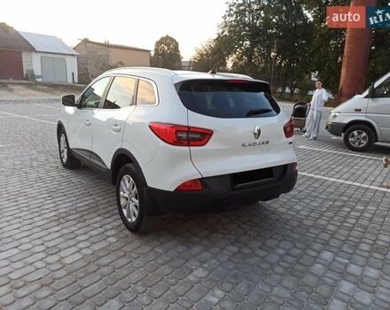 Белый Рено Kadjar, объемом двигателя 1.6 л и пробегом 146 тыс. км за 16399 $, фото 14 на Automoto.ua