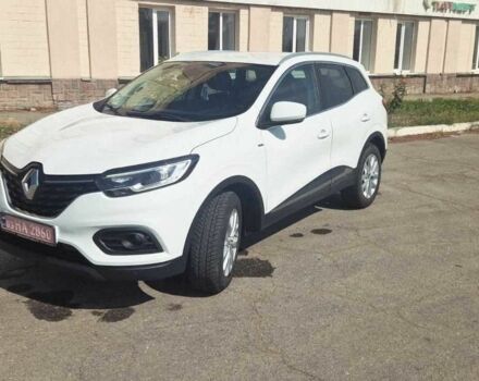 Белый Рено Kadjar, объемом двигателя 1.5 л и пробегом 181 тыс. км за 17500 $, фото 1 на Automoto.ua