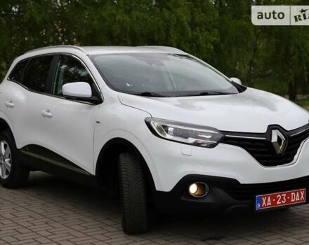 Белый Рено Kadjar, объемом двигателя 1.5 л и пробегом 152 тыс. км за 17800 $, фото 46 на Automoto.ua