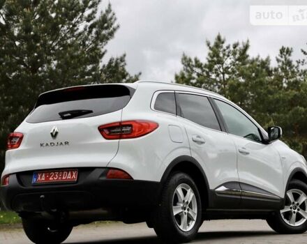 Білий Рено Kadjar, об'ємом двигуна 1.5 л та пробігом 152 тис. км за 17800 $, фото 8 на Automoto.ua