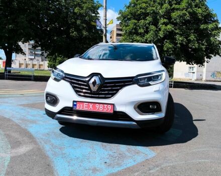 Белый Рено Kadjar, объемом двигателя 1.5 л и пробегом 177 тыс. км за 20500 $, фото 1 на Automoto.ua