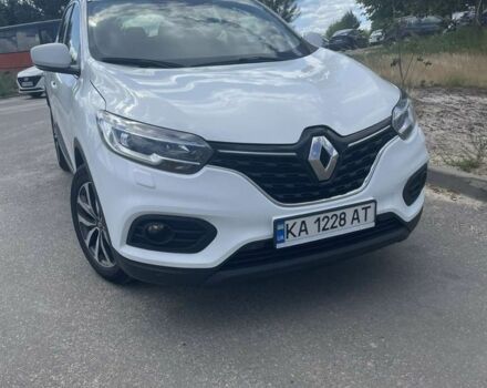 Белый Рено Kadjar, объемом двигателя 1.5 л и пробегом 205 тыс. км за 17200 $, фото 1 на Automoto.ua