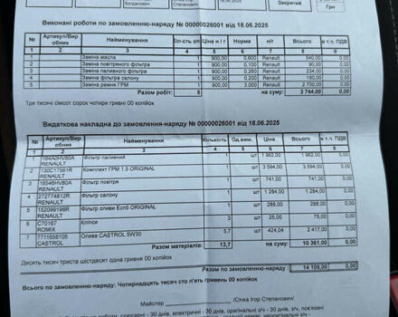 Белый Рено Kadjar, объемом двигателя 1.5 л и пробегом 131 тыс. км за 19400 $, фото 12 на Automoto.ua