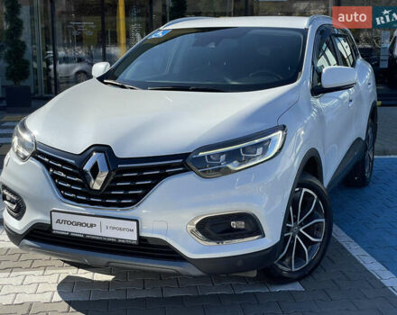 Белый Рено Kadjar, объемом двигателя 1.46 л и пробегом 103 тыс. км за 20900 $, фото 1 на Automoto.ua