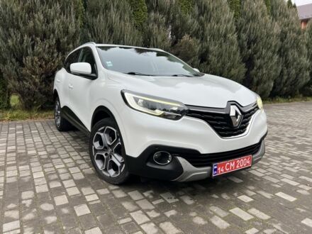 Білий Рено Kadjar, об'ємом двигуна 1.6 л та пробігом 252 тис. км за 16550 $, фото 1 на Automoto.ua