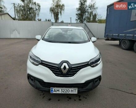 Белый Рено Kadjar, объемом двигателя 1.46 л и пробегом 256 тыс. км за 13800 $, фото 1 на Automoto.ua