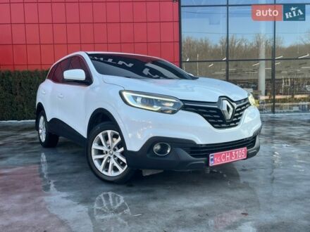 Белый Рено Kadjar, объемом двигателя 1.46 л и пробегом 177 тыс. км за 14900 $, фото 1 на Automoto.ua