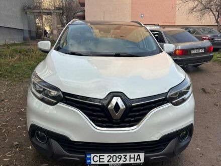 Белый Рено Kadjar, объемом двигателя 1.5 л и пробегом 170 тыс. км за 15000 $, фото 1 на Automoto.ua