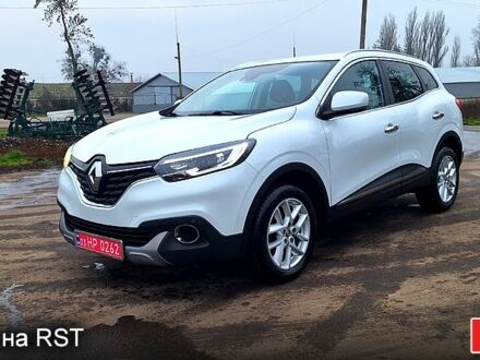 Белый Рено Kadjar, объемом двигателя 1.5 л и пробегом 119 тыс. км за 15800 $, фото 1 на Automoto.ua