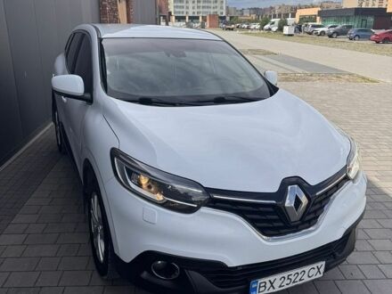 Белый Рено Kadjar, объемом двигателя 1.6 л и пробегом 195 тыс. км за 13999 $, фото 1 на Automoto.ua