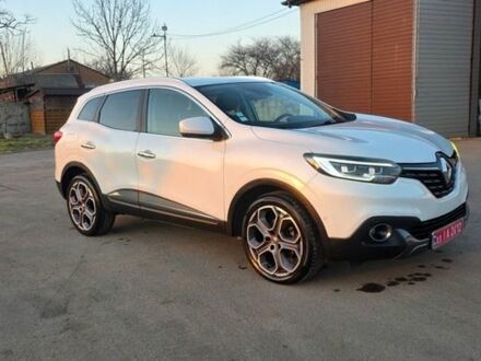 Белый Рено Kadjar, объемом двигателя 1.5 л и пробегом 146 тыс. км за 15500 $, фото 1 на Automoto.ua