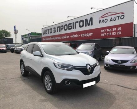 Белый Рено Kadjar, объемом двигателя 0.15 л и пробегом 137 тыс. км за 15850 $, фото 1 на Automoto.ua