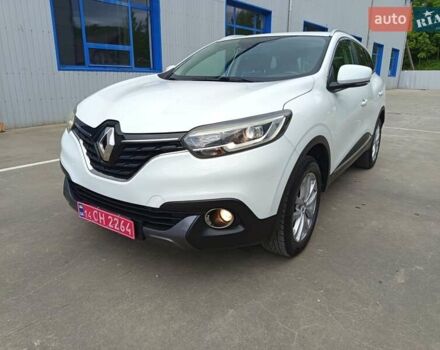 Белый Рено Kadjar, объемом двигателя 1.46 л и пробегом 268 тыс. км за 14150 $, фото 1 на Automoto.ua