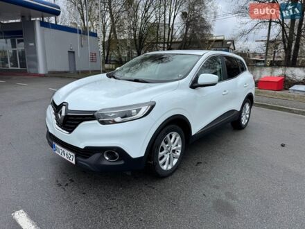 Белый Рено Kadjar, объемом двигателя 1.5 л и пробегом 290 тыс. км за 13500 $, фото 1 на Automoto.ua