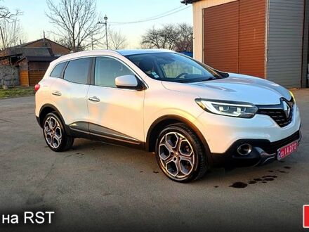 Белый Рено Kadjar, объемом двигателя 1.5 л и пробегом 146 тыс. км за 15500 $, фото 1 на Automoto.ua