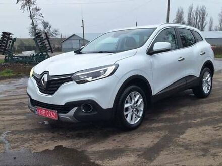 Белый Рено Kadjar, объемом двигателя 1.5 л и пробегом 119 тыс. км за 15800 $, фото 1 на Automoto.ua