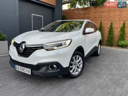 Білий Рено Kadjar, об'ємом двигуна 1.46 л та пробігом 125 тис. км за 17200 $, фото 1 на Automoto.ua