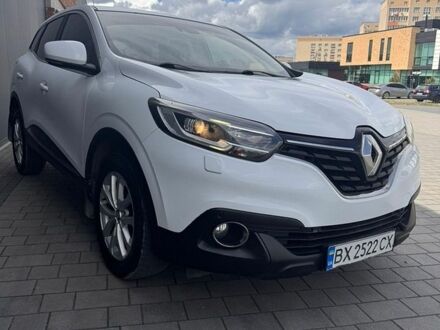 Белый Рено Kadjar, объемом двигателя 1.6 л и пробегом 195 тыс. км за 14950 $, фото 1 на Automoto.ua