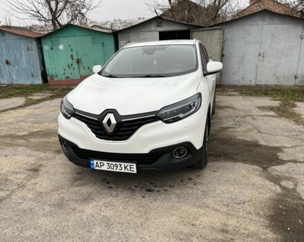 Белый Рено Kadjar, объемом двигателя 1.5 л и пробегом 162 тыс. км за 16750 $, фото 1 на Automoto.ua