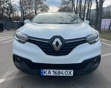 Белый Рено Kadjar, объемом двигателя 1.6 л и пробегом 60 тыс. км за 17500 $, фото 1 на Automoto.ua