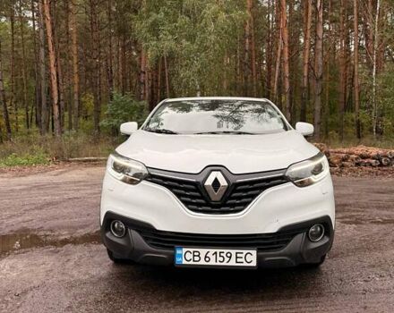 Белый Рено Kadjar, объемом двигателя 1.46 л и пробегом 225 тыс. км за 16000 $, фото 1 на Automoto.ua