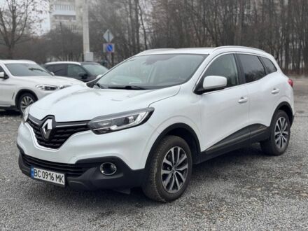 Белый Рено Kadjar, объемом двигателя 1.5 л и пробегом 202 тыс. км за 14700 $, фото 1 на Automoto.ua