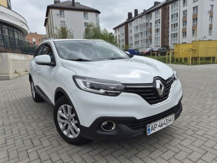 Белый Рено Kadjar, объемом двигателя 1.5 л и пробегом 160 тыс. км за 13900 $, фото 1 на Automoto.ua