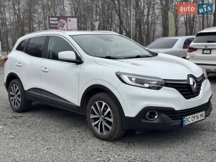 Белый Рено Kadjar, объемом двигателя 1.5 л и пробегом 202 тыс. км за 14700 $, фото 1 на Automoto.ua