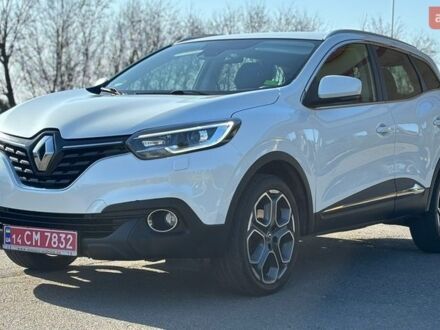 Белый Рено Kadjar, объемом двигателя 1.5 л и пробегом 188 тыс. км за 16300 $, фото 1 на Automoto.ua