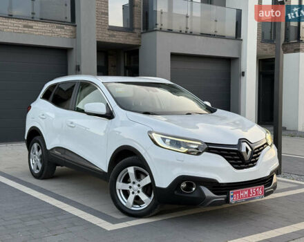 Білий Рено Kadjar, об'ємом двигуна 1.6 л та пробігом 198 тис. км за 14980 $, фото 1 на Automoto.ua