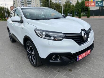 Білий Рено Kadjar, об'ємом двигуна 1.5 л та пробігом 167 тис. км за 15999 $, фото 1 на Automoto.ua