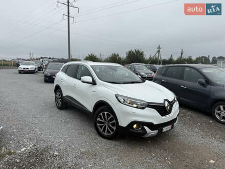 Белый Рено Kadjar, объемом двигателя 1.6 л и пробегом 160 тыс. км за 17999 $, фото 1 на Automoto.ua