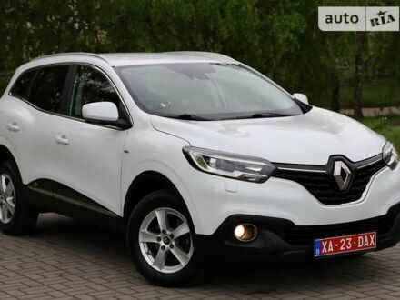 Білий Рено Kadjar, об'ємом двигуна 1.5 л та пробігом 152 тис. км за 17777 $, фото 1 на Automoto.ua