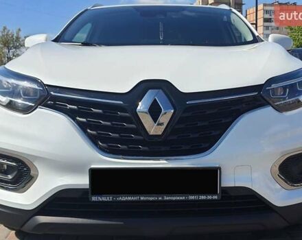 Белый Рено Kadjar, объемом двигателя 1.5 л и пробегом 52 тыс. км за 23500 $, фото 1 на Automoto.ua
