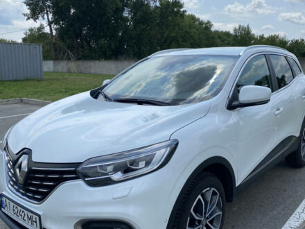 Белый Рено Kadjar, объемом двигателя 1.5 л и пробегом 130 тыс. км за 21500 $, фото 1 на Automoto.ua