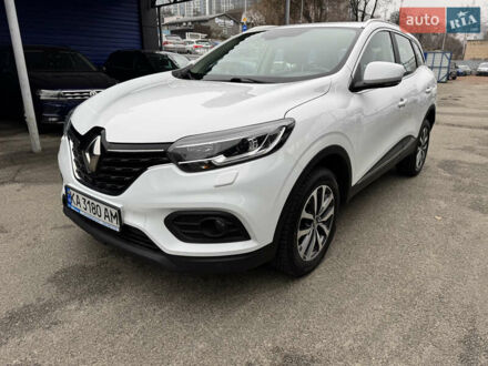 Белый Рено Kadjar, объемом двигателя 1.46 л и пробегом 83 тыс. км за 19664 $, фото 1 на Automoto.ua