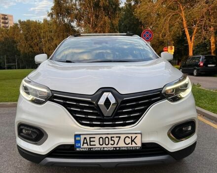 Белый Рено Kadjar, объемом двигателя 1.46 л и пробегом 75 тыс. км за 22700 $, фото 1 на Automoto.ua