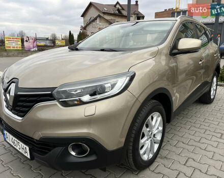 Бежевый Рено Kadjar, объемом двигателя 1.46 л и пробегом 97 тыс. км за 16999 $, фото 1 на Automoto.ua
