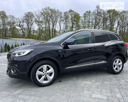 Черный Рено Kadjar, объемом двигателя 1.6 л и пробегом 161 тыс. км за 14700 $, фото 12 на Automoto.ua