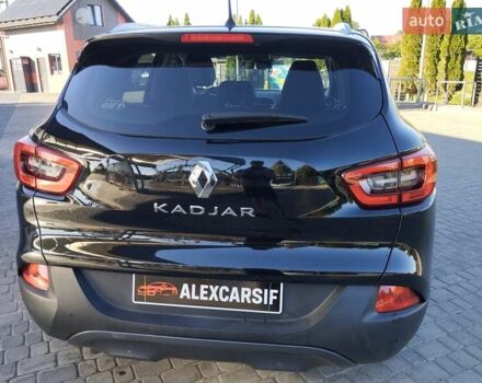 Черный Рено Kadjar, объемом двигателя 1.6 л и пробегом 153 тыс. км за 13900 $, фото 5 на Automoto.ua