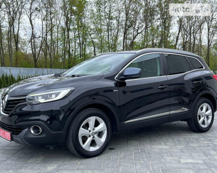 Черный Рено Kadjar, объемом двигателя 1.6 л и пробегом 161 тыс. км за 14999 $, фото 18 на Automoto.ua