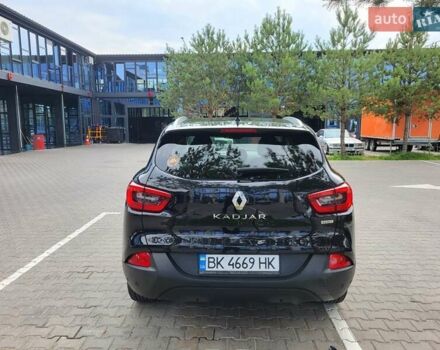 Черный Рено Kadjar, объемом двигателя 1.46 л и пробегом 195 тыс. км за 16200 $, фото 3 на Automoto.ua