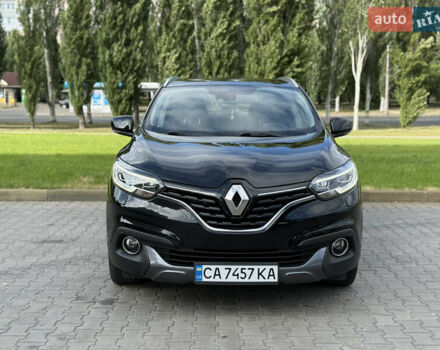 Черный Рено Kadjar, объемом двигателя 1.5 л и пробегом 140 тыс. км за 16600 $, фото 2 на Automoto.ua