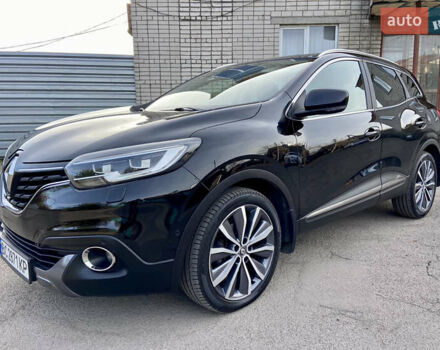 Черный Рено Kadjar, объемом двигателя 1.5 л и пробегом 237 тыс. км за 15250 $, фото 5 на Automoto.ua