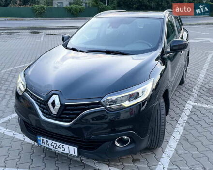 Черный Рено Kadjar, объемом двигателя 1.46 л и пробегом 142 тыс. км за 16500 $, фото 1 на Automoto.ua