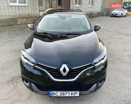 Черный Рено Kadjar, объемом двигателя 1.5 л и пробегом 237 тыс. км за 15250 $, фото 2 на Automoto.ua